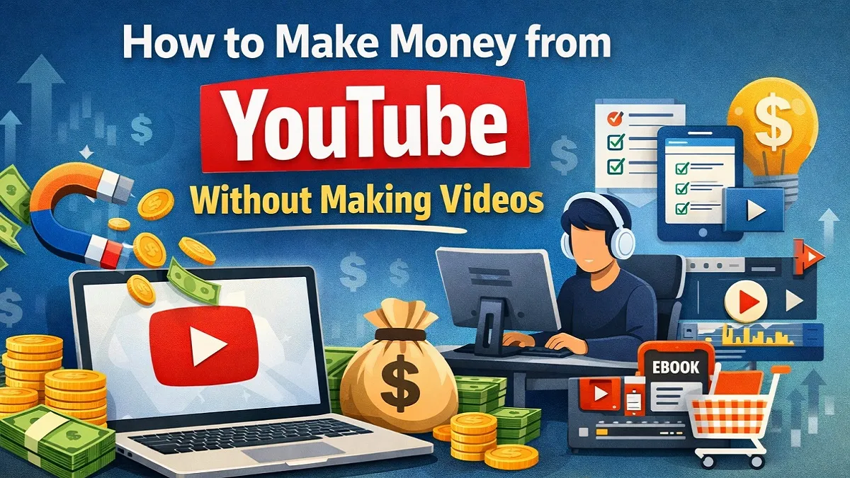 How to make money from YouTube without making videos?