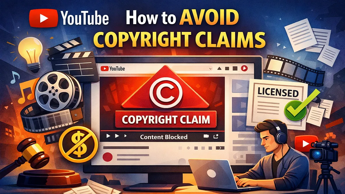 How to Avoid Copyright Claims on YouTube?