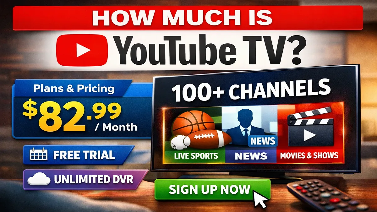 How Much Is YouTube TV? Price, Free Trial, and Features