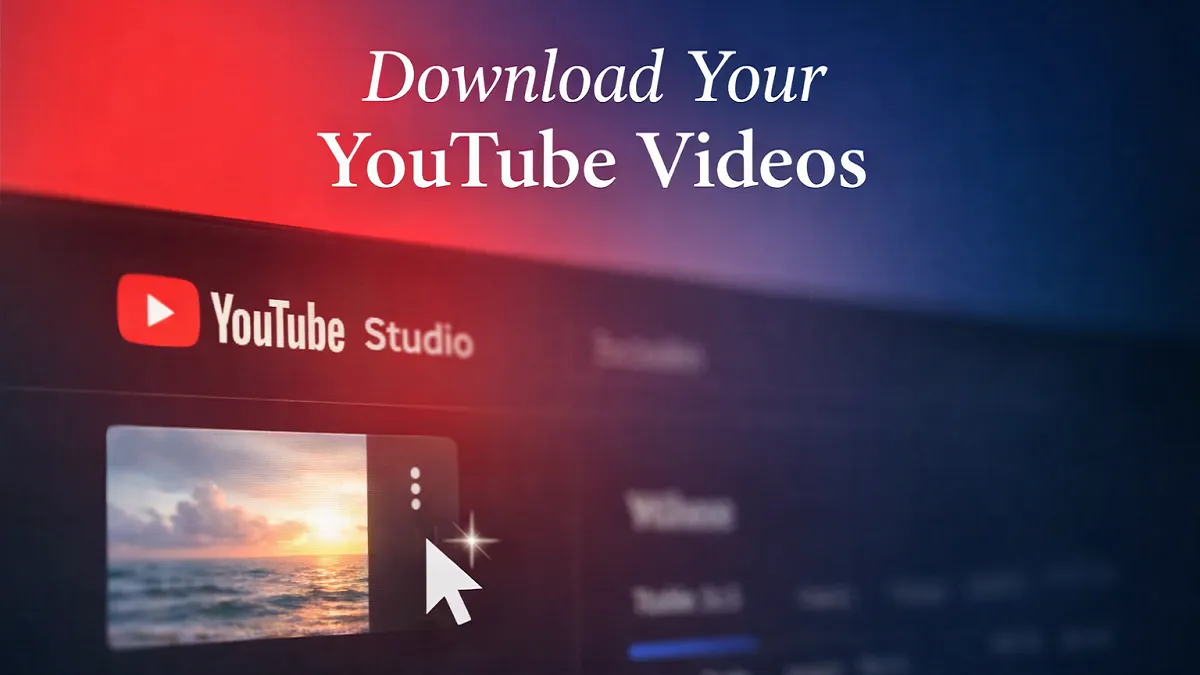 How to Download YouTube Video That You’ve Uploaded