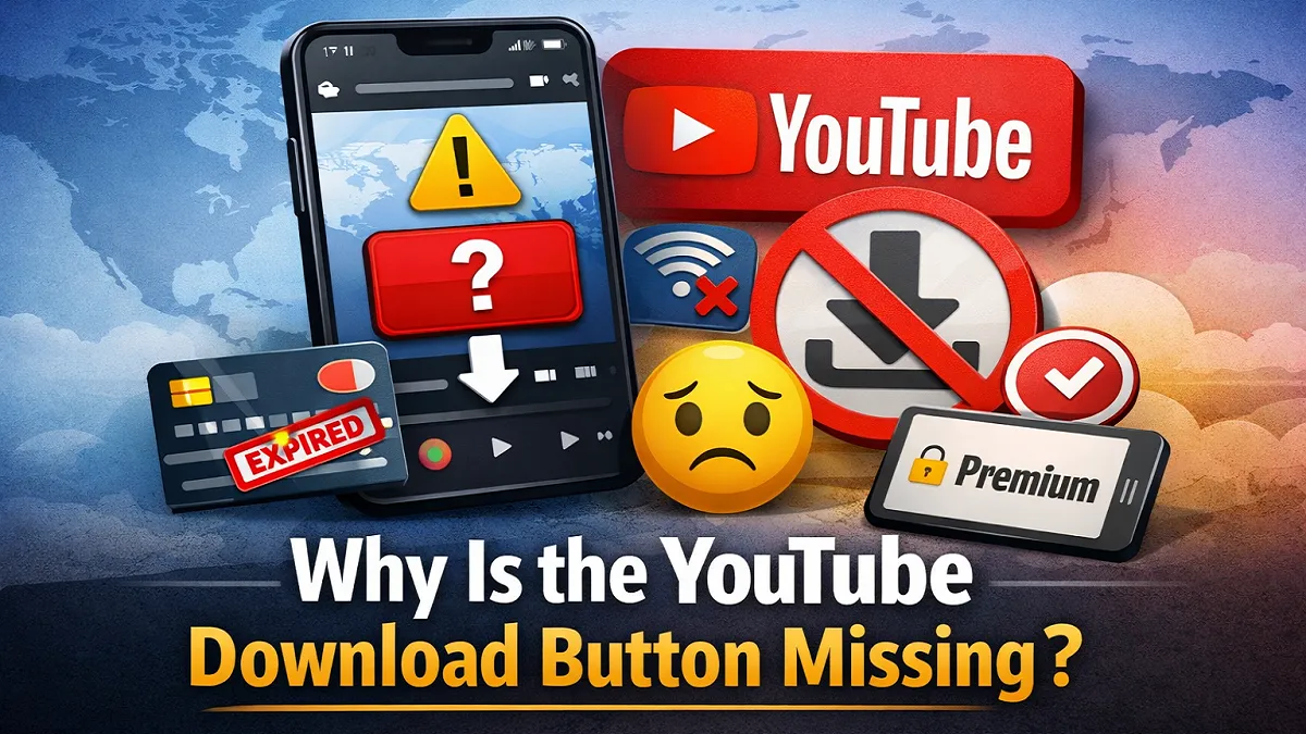Why Is the YouTube Download Button Missing?