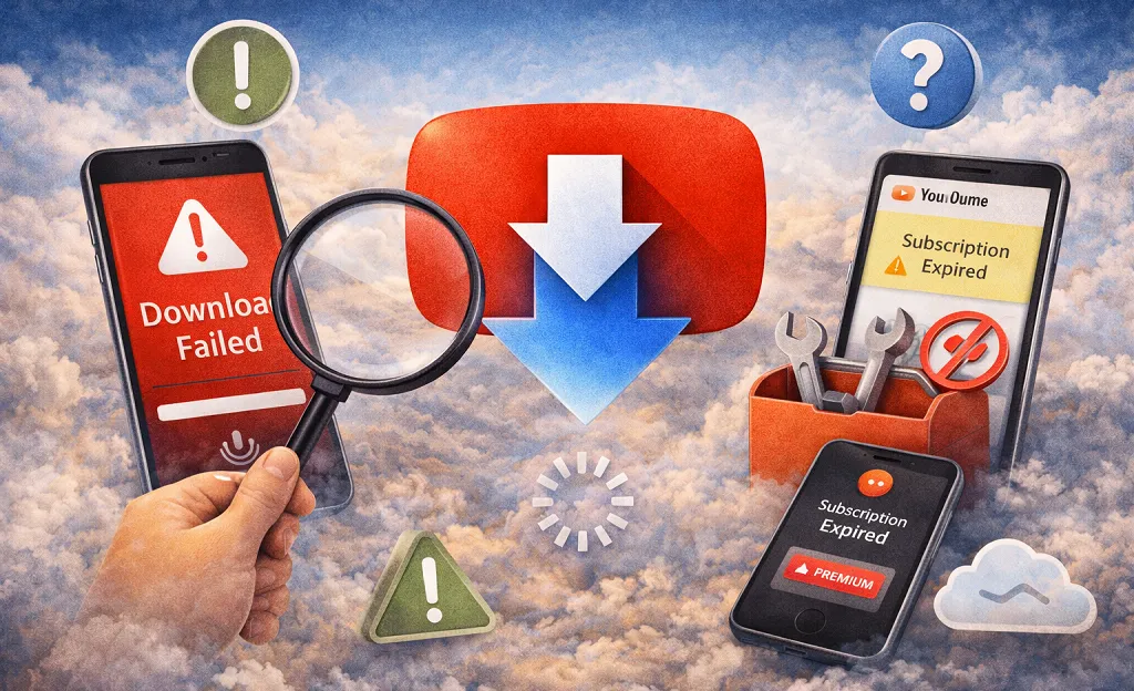 YouTube Offline Download Problems